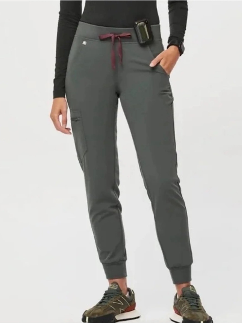 FIGS Zamora High-Rise Jogger Scrub Pant Bonsai Plus Size Women’s 3XL Petite